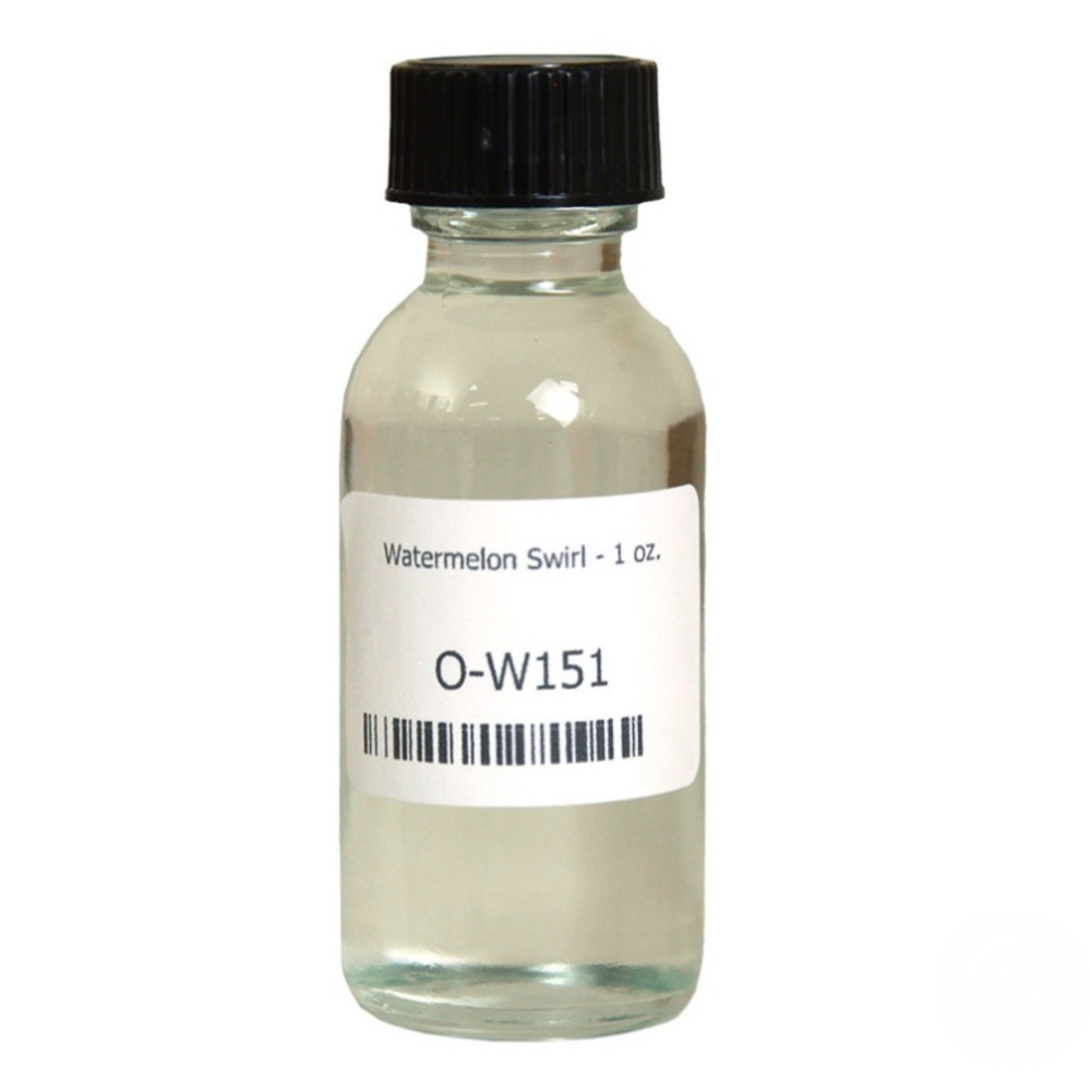 Watermelon Swirl 1 Oz Glass Roll-On Fragrance oil